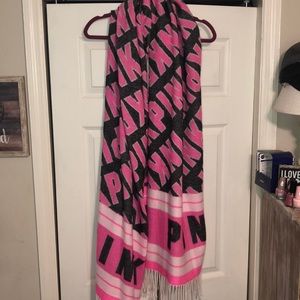 Pink scarf